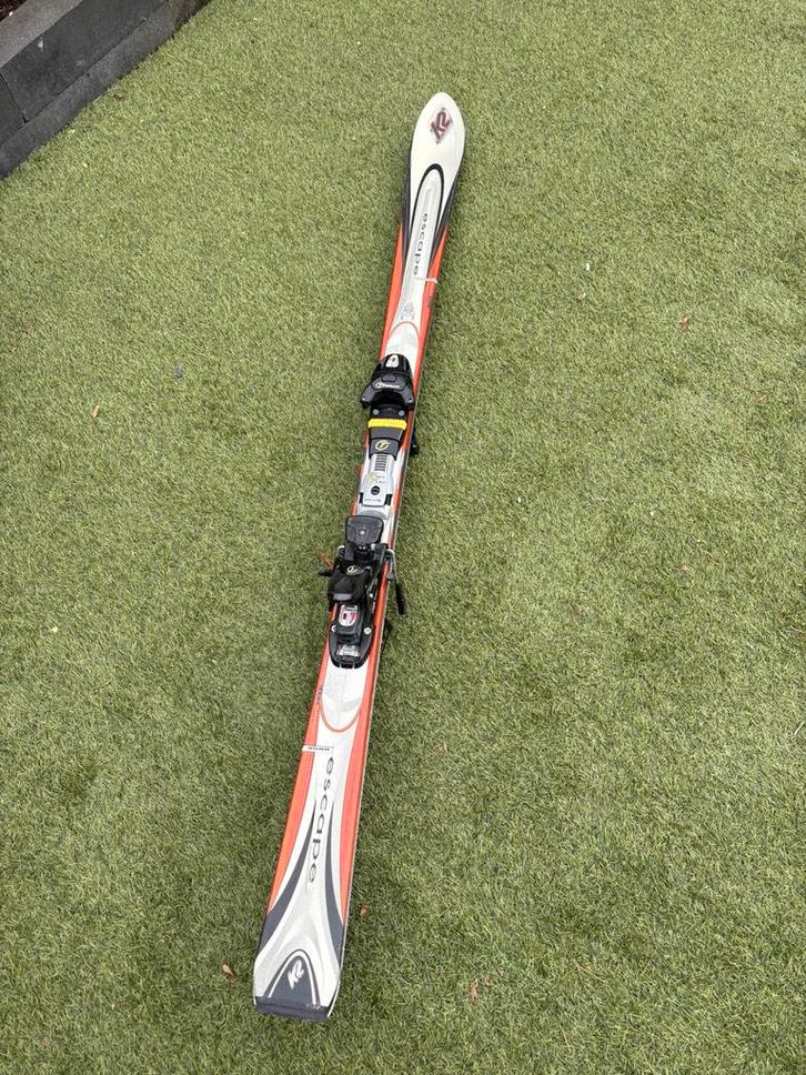 Ski’s - K2 lengte 155, Sport en Fitness, Skiën en Langlaufen, Zo goed als nieuw, Ski's, Overige merken, 140 tot 160 cm, Ophalen