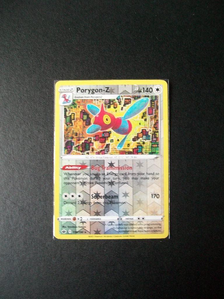 1351: Nieuwe Pokemon Kaart holofoil PORYGON-Z hp 140 118/198, Verzenden, Nieuw, Losse kaart, Foil