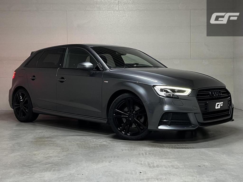 Audi A3 Sportback 35 TFSI 150PK S-Line Black Edition Virtual, 4 cilinders, Leder en Stof, Bedrijf, 19 km/l