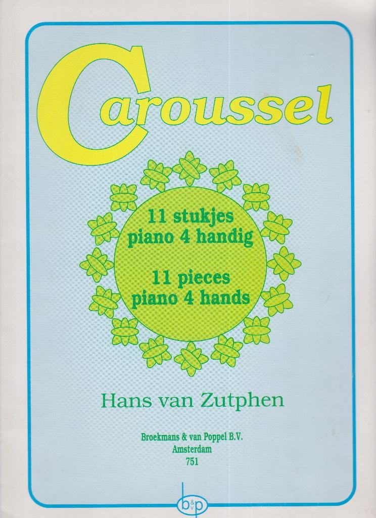 Hans van Zutphen - Caroussel, Gebruikt, Ophalen of Verzenden, Artiest of Componist, Piano
