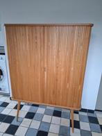 Zuiver Barbier Opbergkast - Lichtbruin, Ophalen, Zo goed als nieuw, 25 tot 50 cm