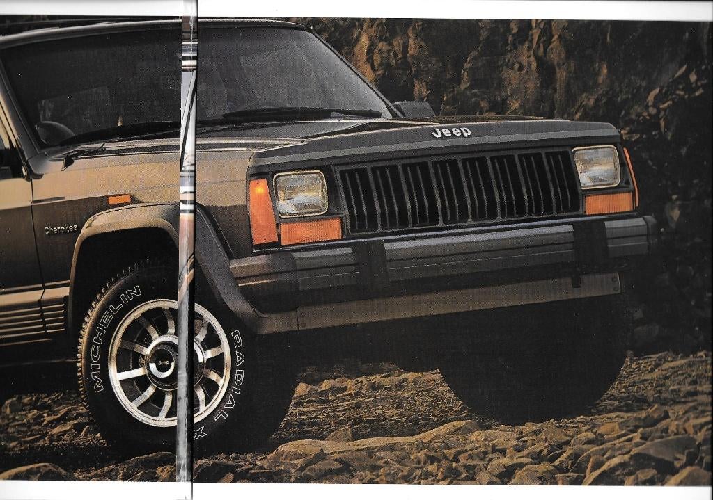 JEEP CHEROKEE  1988, Boeken, Ophalen of Verzenden, Zo goed als nieuw, Overige merken