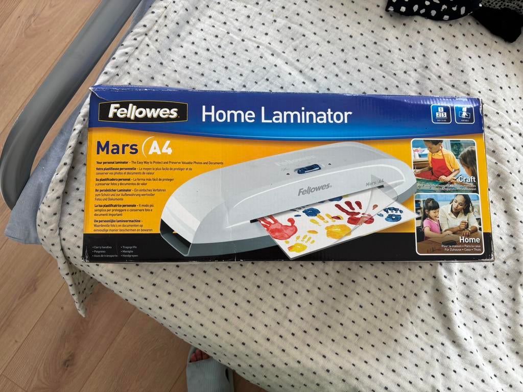 Nieuwe lamineermachine van Fellowes, Ophalen of Verzenden, Zo goed als nieuw
