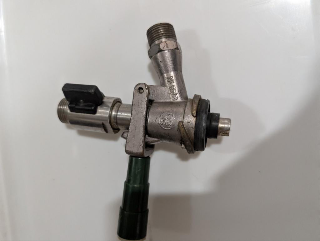 S-type (Sankey/Korf) en/of A-type (vlakschuif) koppeling tap, Ophalen of Verzenden, Gebruikt, Overige merken