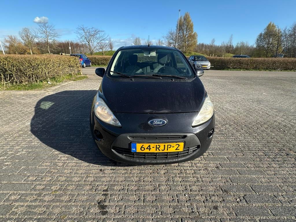 Ford Ka 1.2 69pk 2011 Zwart, Auto's, Ford, Voorwielaandrijving, Euro 5, 1242 cc, 4 cilinders
