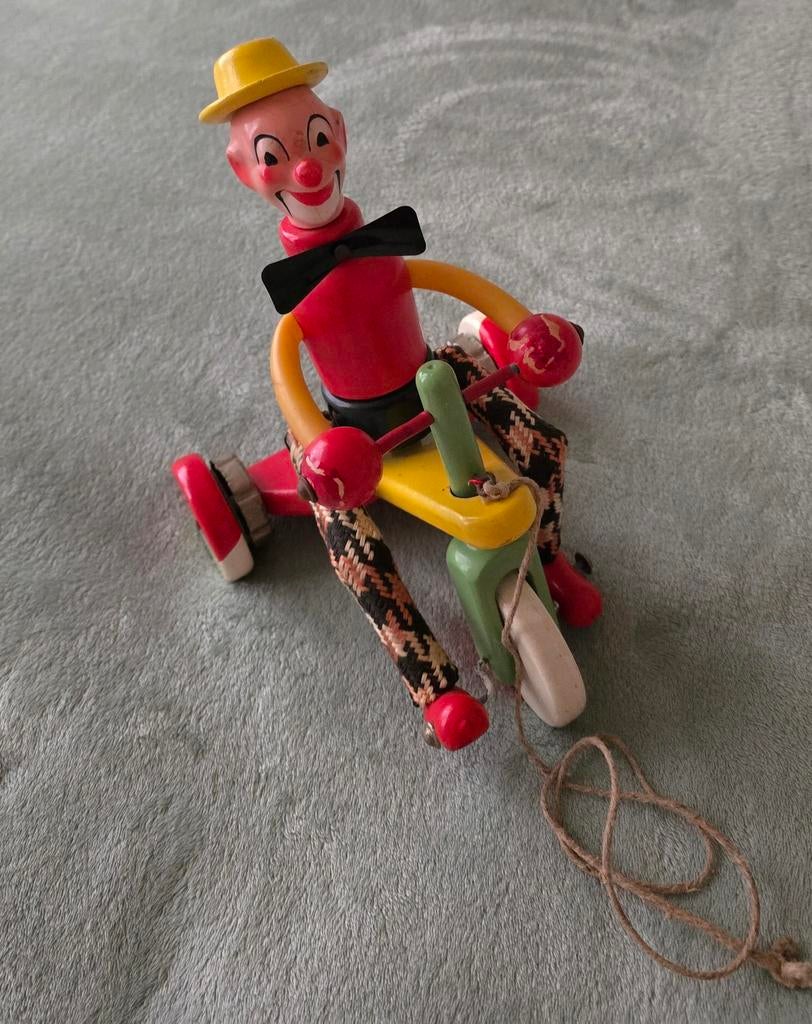 houten speelgoedclown, Kinderen en Baby's, Speelgoed | Houten speelgoed, Ophalen of Verzenden