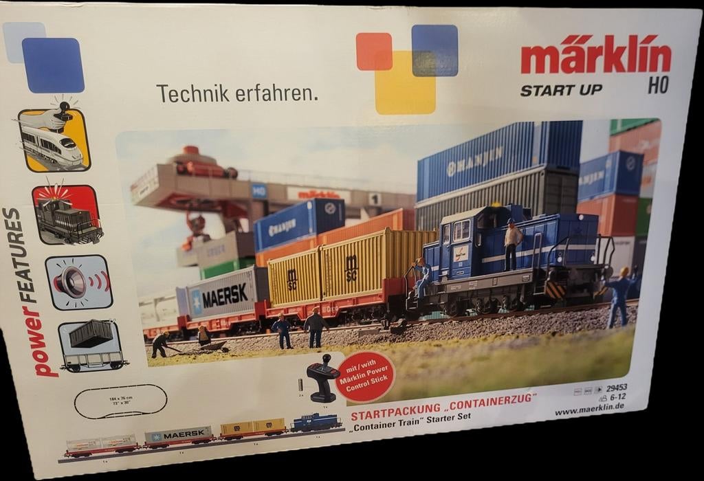 Märklin Digitale H0 Treinbaan - Groot met 4 Locs & C-Wagons, Hobby en Vrije tijd, Ophalen, Wisselstroom, Märklin, Gebruikt