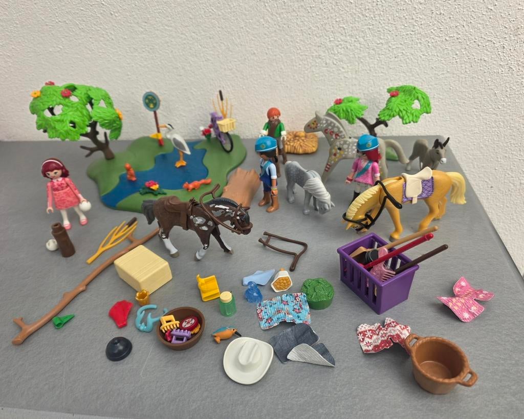 Playmobil Paarden en Figuren Speelset, Ophalen of Verzenden, Gebruikt, Jongen of Meisje