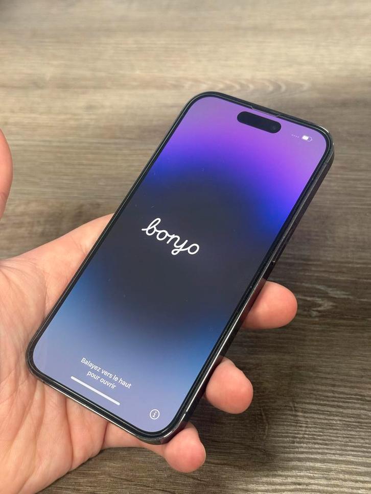 Deep Purple iPhone 14 Pro 256GB, Telecommunicatie, Mobiele telefoons | Apple iPhone, Zo goed als nieuw, 256 GB, Zonder abonnement