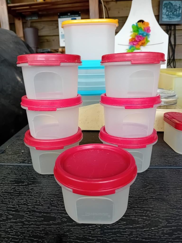 Tupperware potjes 200 ml, Huis en Inrichting, Keuken | Tupperware, Ophalen, Gebruikt, Overige typen
