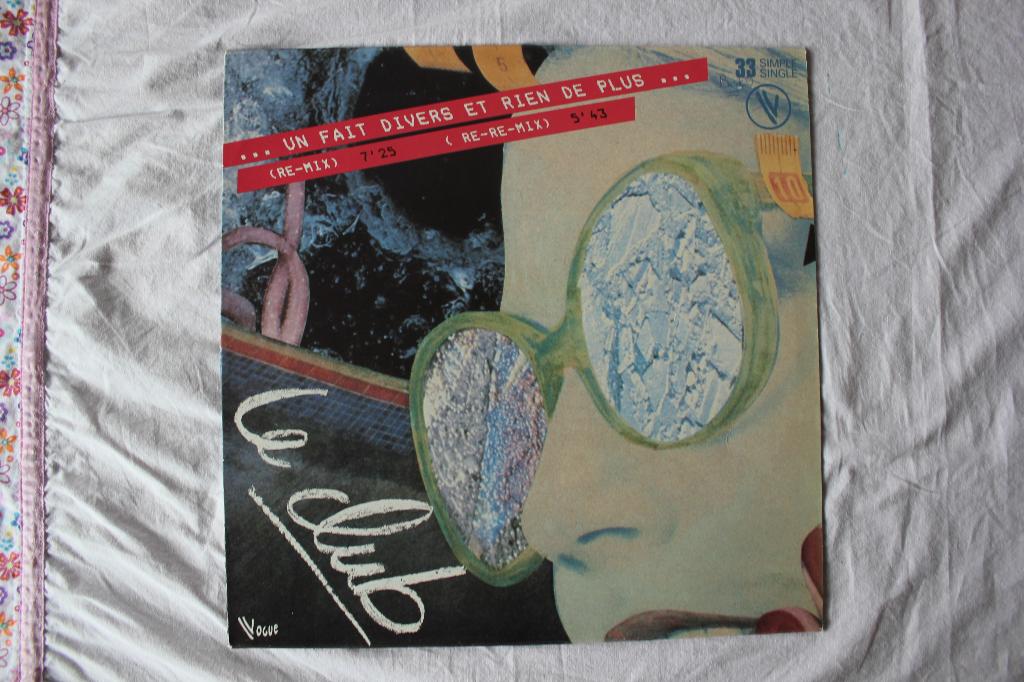 le club - un fait divers et rien de plus, Maxi-single, Ophalen of Verzenden, Zo goed als nieuw, Pop