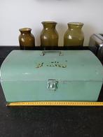 Oude emaille brood trommel, Antiek en Kunst, Ophalen of Verzenden