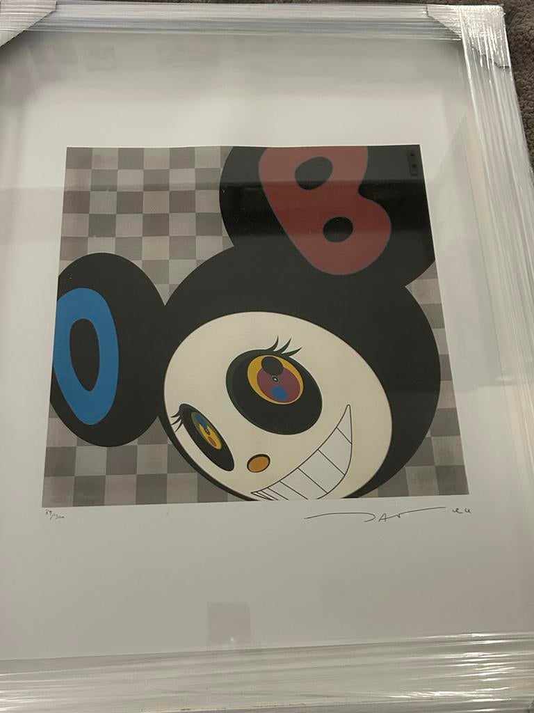 Takashi Murakami print ingelijst, Ophalen