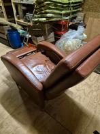 relaxstoel, Gebruikt, Minder dan 75 cm, Leer, Ophalen of Verzenden