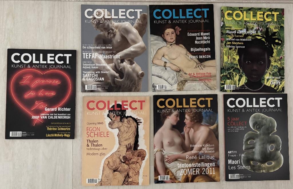 Tijdschriften: Collect 'kunst & antiek journaal', Ophalen, Zo goed als nieuw, Overige typen
