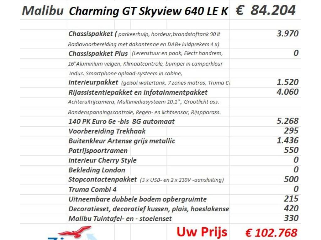 Malibu Diversity 640 LE K Lengtebedden, Automaat, Caravans en Kamperen, Automaat, Buscamper of Camperbus, Malibu, Fiat