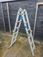 Alupro Multifunctionele Vouwladder, Doe-het-zelf en Verbouw, Ophalen, Gebruikt, 4 meter of meer