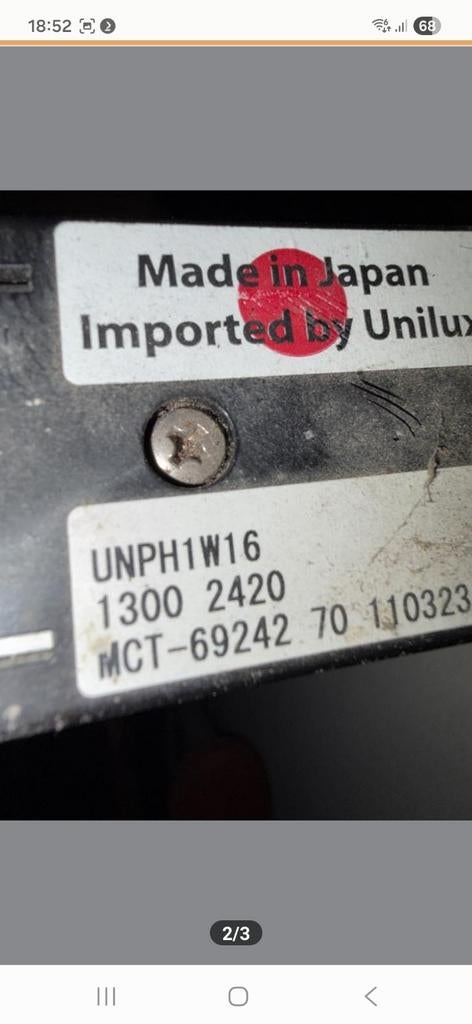 TE KOOP HORDEUR, Ophalen, Gebruikt