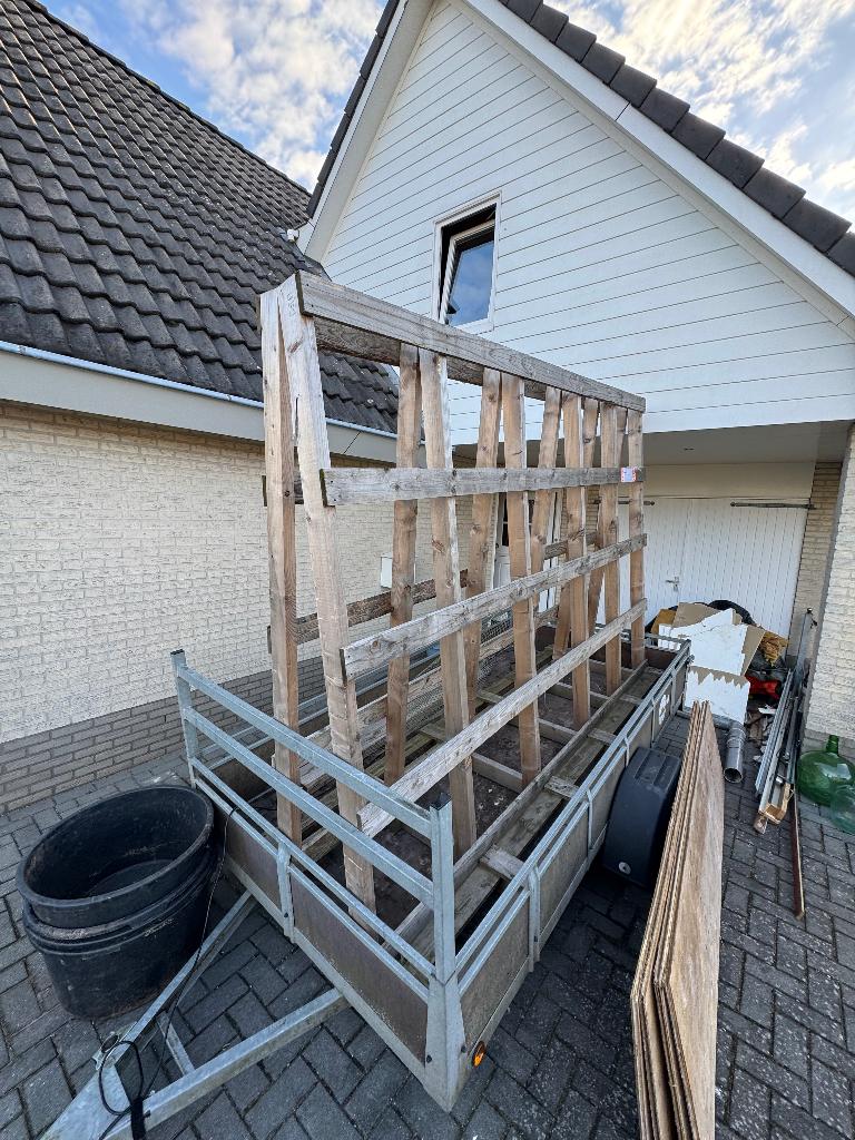 Houten bok, Doe-het-zelf en Verbouw, Steigers, Ophalen, Gebruikt, Overige typen, 2 tot 5 meter