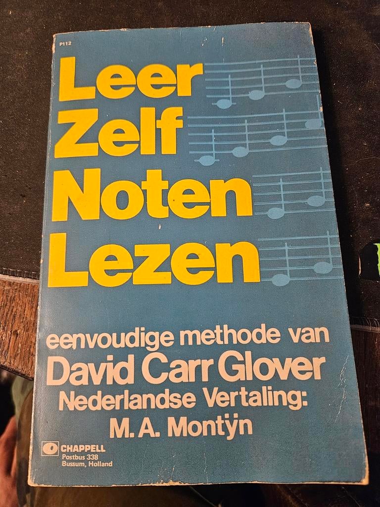 Leer Zelf Noten Lezen - David Carr Glover, Muziek en Instrumenten, Ophalen of Verzenden