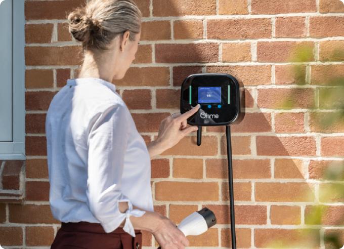 Ohme Home Pro 3-fase laadpaal 11 kW met 3 jaar garantie, Auto diversen, Laadpalen, Ophalen of Verzenden, Zo goed als nieuw, Laadpaal