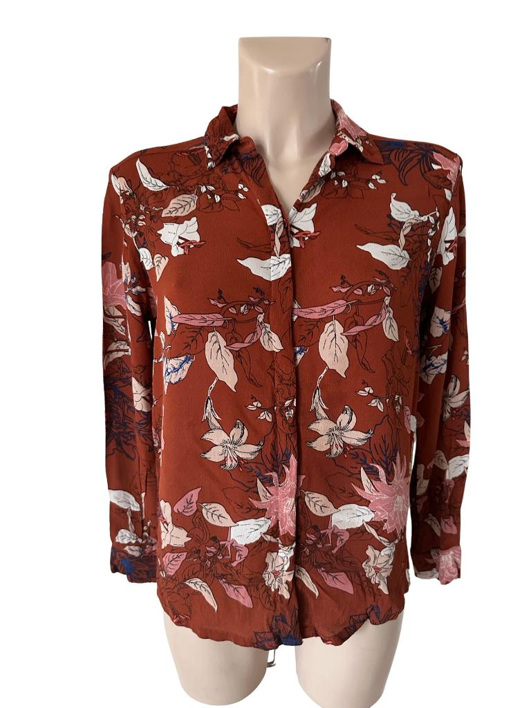 Sissy Boy blouse XS, Bruin, Verzenden, Zo goed als nieuw, Maat 34 (XS) of kleiner