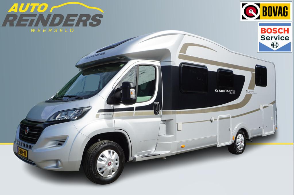 Adria Matrix 670SC + Queensbed/ Hefbed/ 180pk/ Camera/ Maxxf, Caravans en Kamperen, Airbags, Bedrijf, Info@autoreinders.nl, Cassettetoilet