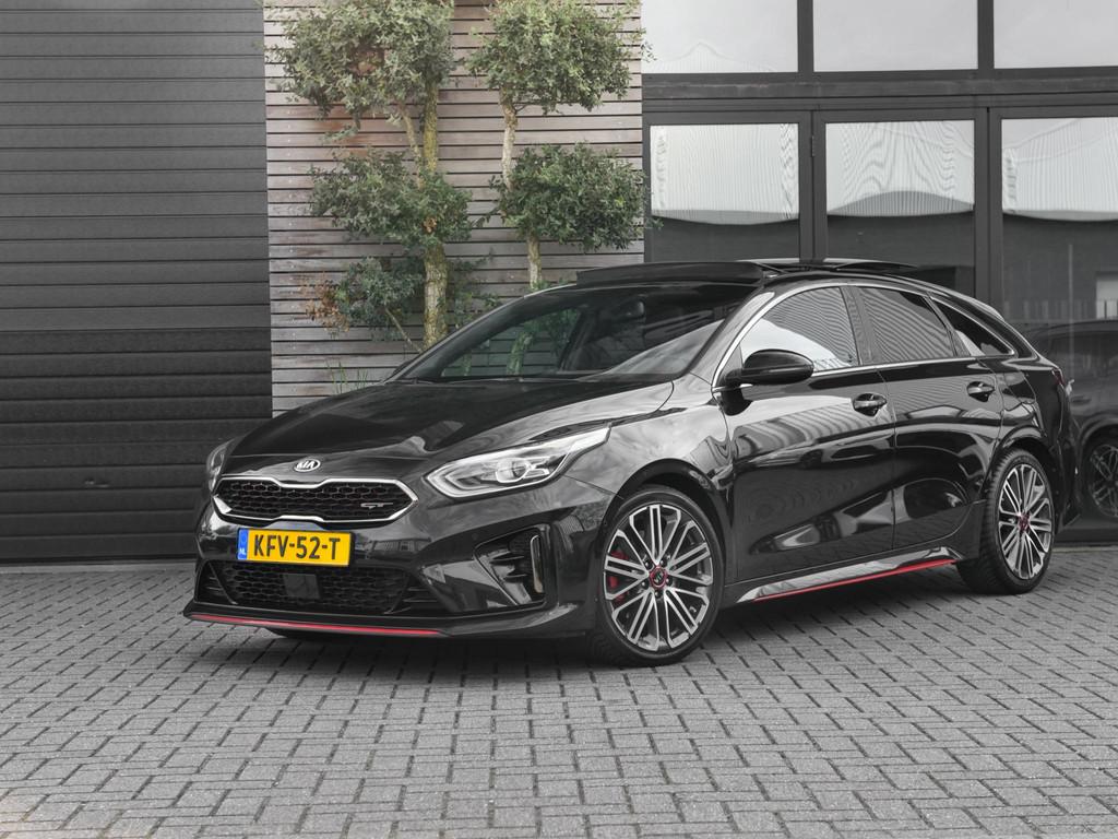 Kia ProCeed 1.6 T-GDI GT, Auto's, Gebruikt, Zwart, Geïmporteerd, 5 stoelen