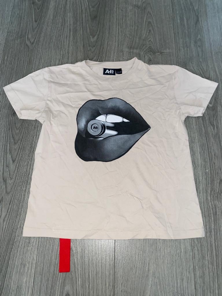 Ah6 andre hazes unisex kinder stoer t-shirt rockstar mt 140, Ah6, Jongen of Meisje, Ophalen of Verzenden, Zo goed als nieuw