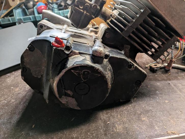 Zündapp KS80 motorblok - Gebruikt, Fietsen en Brommers, Brommeronderdelen | Zundapp, Gebruikt, Blok, Ophalen
