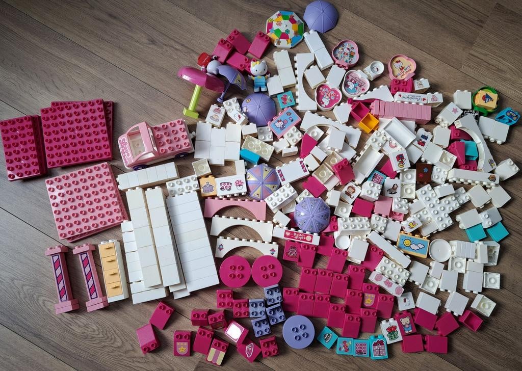 Grote Duplo set Hello Kitty, Ophalen of Verzenden, Duplo