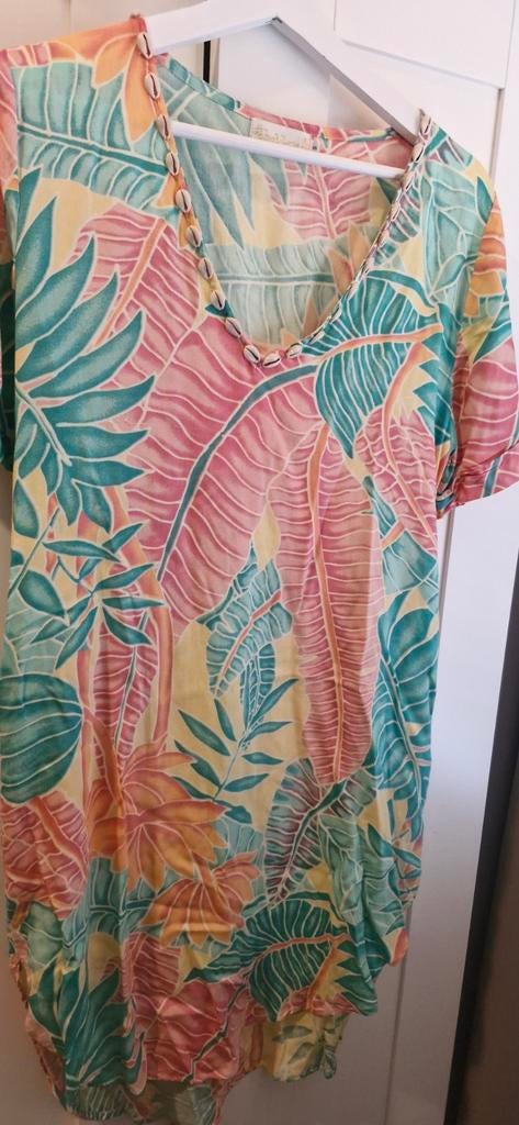 Zomer jurkje  van hot lava maat S, Kleding | Dames, Ophalen of Verzenden, Zo goed als nieuw, Maat 36 (S)