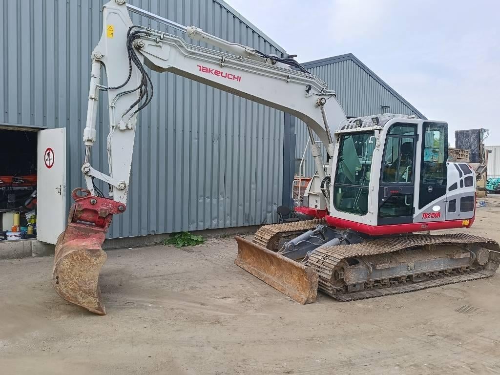Takeuchi TB 2150 R 15 ton graafmachine excavator bagger, Zakelijke goederen, Machines en Bouw | Kranen en Graafmachines, Graafmachine