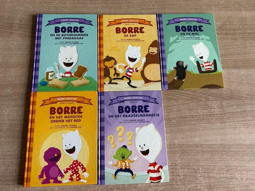 Borre boekjes groep 1 2, Boeken, Kinderboeken | Kleuters, Gelezen, 5 of 6 jaar, Fictie algemeen, Jongen of Meisje