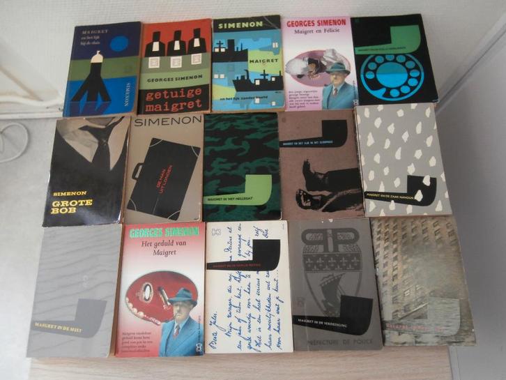 Georges Simenon., Boeken, Detectives, Gelezen, Ophalen of Verzenden