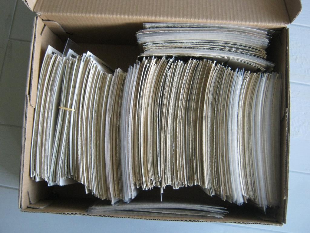 Schoenendoos Partij Fotokaarten Frankrijk., Ophalen of Verzenden, 1940 tot 1960, Frankrijk