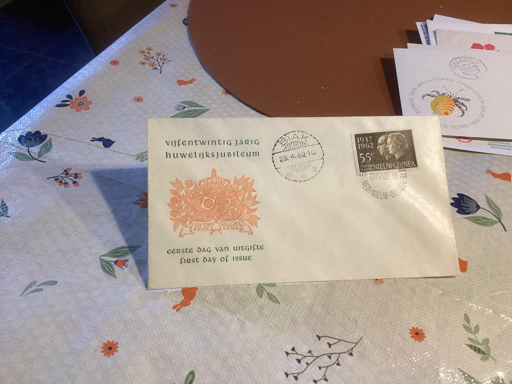No335 Nederlands Nieuw Guinea E9 Heb ook van Nederland, Postzegels en Munten, Postzegels | Eerstedagenveloppen, Ophalen, Onbeschreven