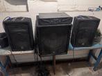 JBL JRX200 PA set luidsprekers jrx 200 crown xli800 xli 800, JBL, Ophalen of Verzenden, Zo goed als nieuw, 120 watt of meer
