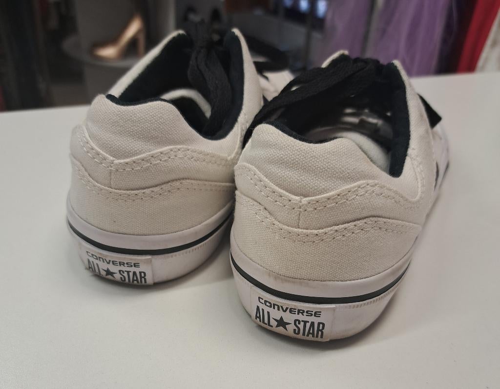 Converse All Star sneakers sportief creme + zwart 38 50646, ., Ophalen of Verzenden, Sneakers of Gympen, Converse All Stars
