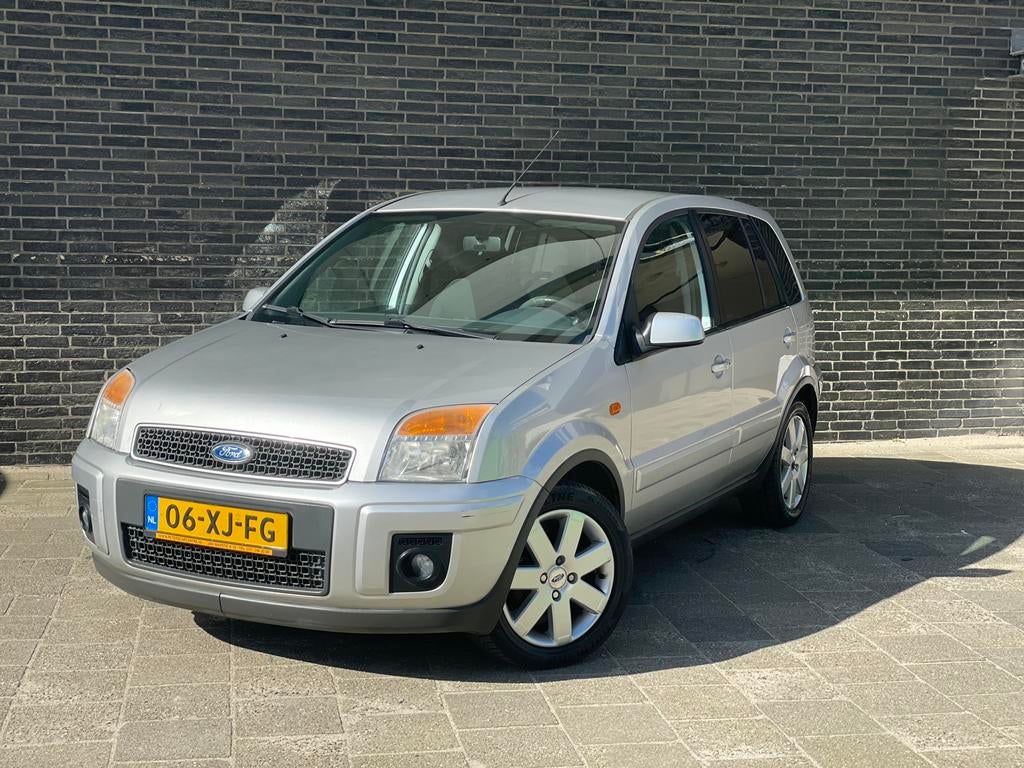 Ford Fusion + 1.4 16V Futura 2007 Grijs NAP ✅ Apk 5 Deurs, Auto's, Voorwielaandrijving, 49 €/maand, Origineel Nederlands, Bedrijf