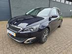 Peugeot 308 1.2 Sw 130pk 2014 Blauw Km 168617, 1165 kg, Blauw, Leder en Stof, Origineel Nederlands