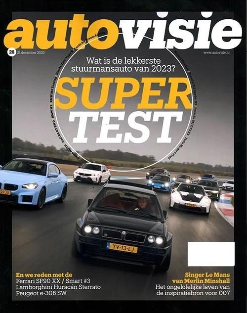 Autovisie 26 2023 : Ferrari FF - BMW M3 Touring / M2 - Lucid, Ophalen of Verzenden, Gelezen, Algemeen
