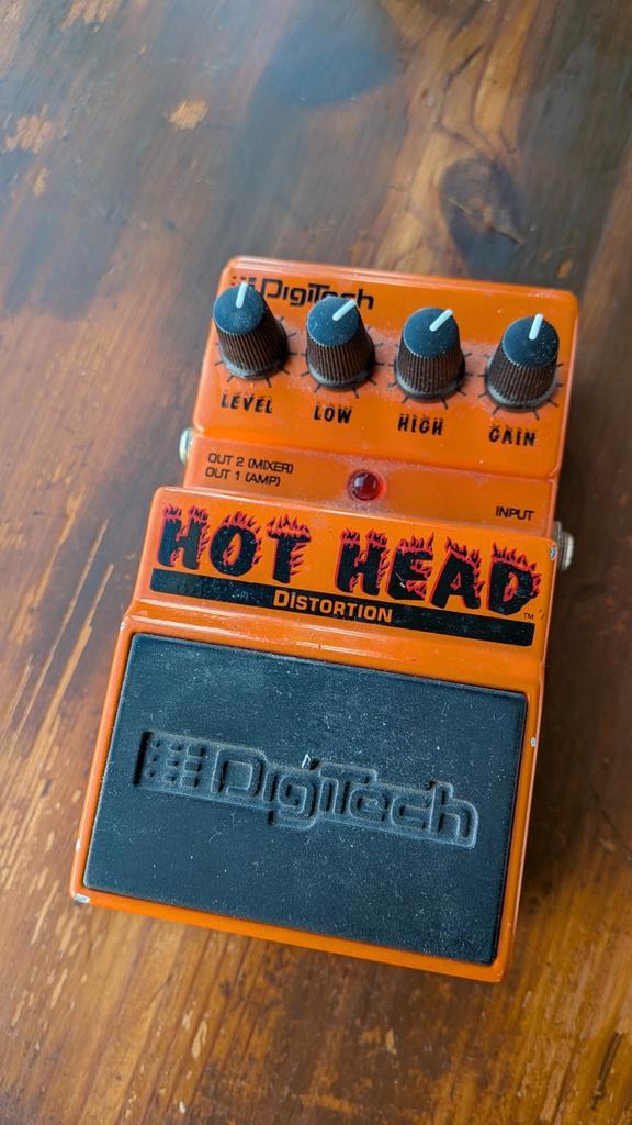 Digitech Hot Head, Muziek en Instrumenten, Effecten, Gebruikt, Distortion, Overdrive of Fuzz, Ophalen of Verzenden