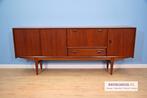 Vintage dressoir Wébé Van Teeffelen 1960s teak retro, Ophalen, Gebruikt, Teakhout, 200 cm of meer