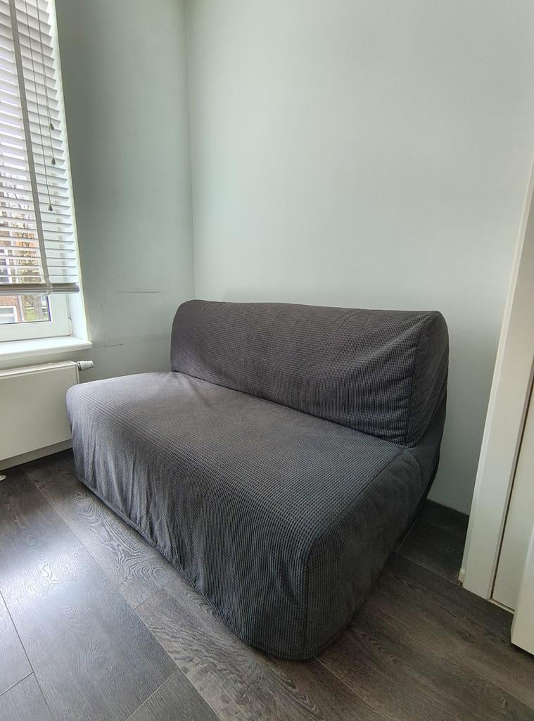 Ikea Lycksele LÖVÅS slaapbank in goede staat, Ophalen, Zo goed als nieuw, Tweepersoons, 140 cm