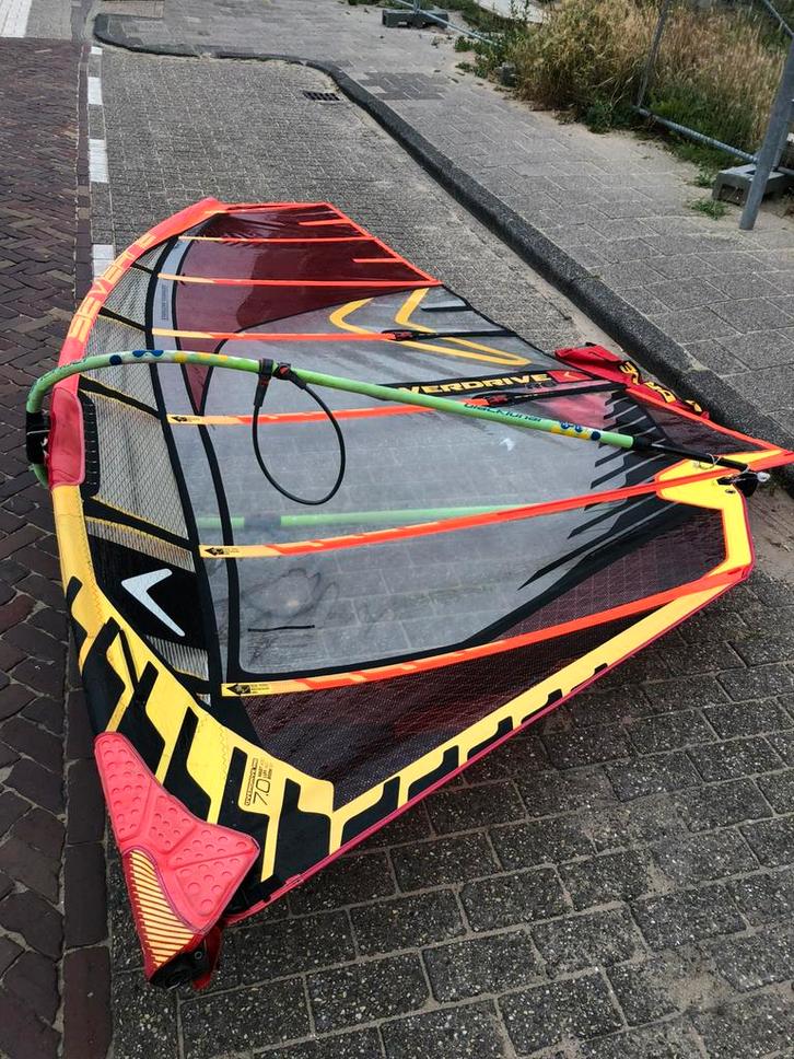 Defi wind zeil / severne rdm / point7 wavezeilen, Watersport en Boten, Windsurfen, Gebruikt, Zeil, 7 m² of meer, Ophalen