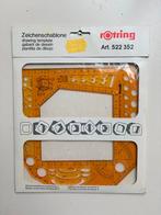 Rotring tekensjabloon Art. 522 352, Ophalen of Verzenden, Zo goed als nieuw