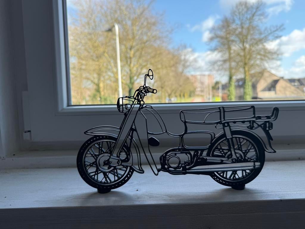 Honda C310 Type 1 1977 motor decoratie, Ophalen of Verzenden, Nieuw