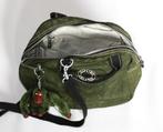 Kipling tas Olijfgroen met het zelfde kleur aapje., Ophalen of Verzenden, Zo goed als nieuw, Groen, Kipling