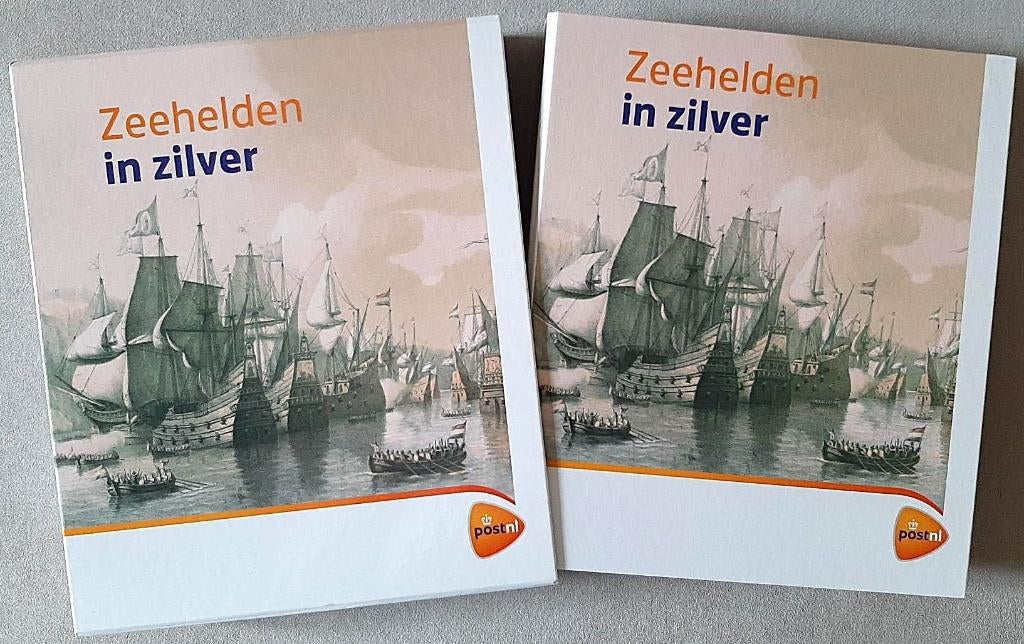 Nederland- 2013- Zeehelden in Zilver- P, Verzenden, Na 1940, Postfris